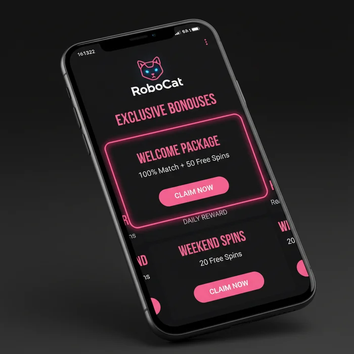 RoboCat Casino Bonus