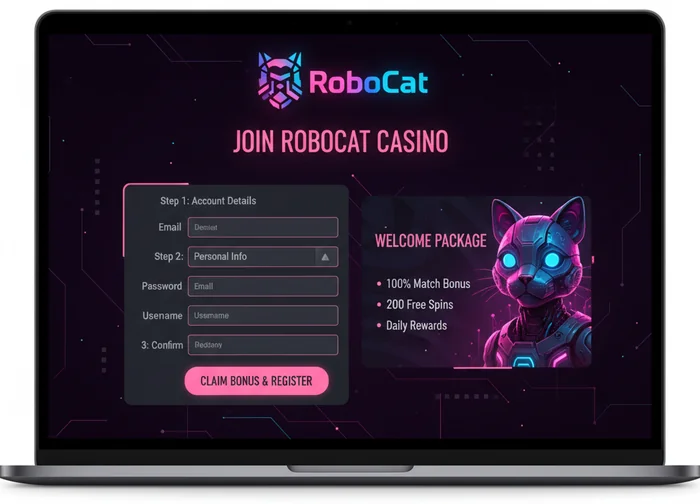 RoboCat Casino Signup